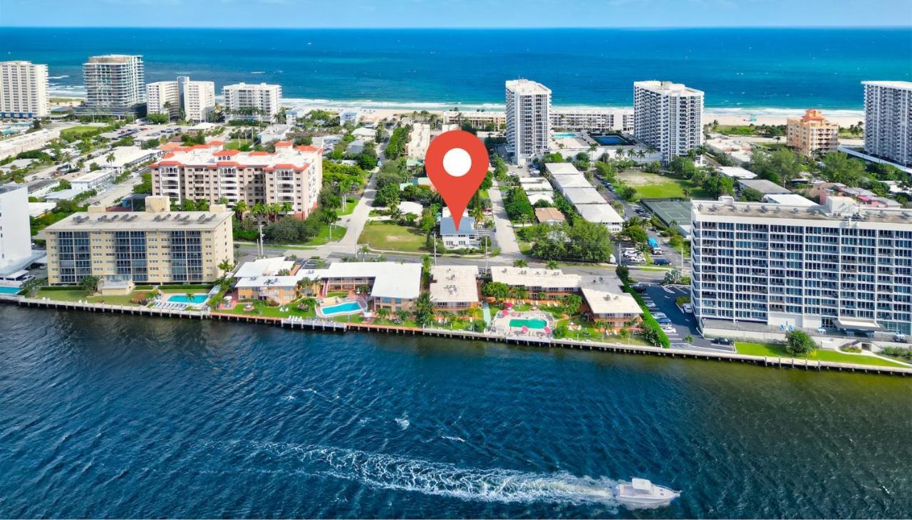 Bright Pompano Beach With Pool Access Eksteriør bilde