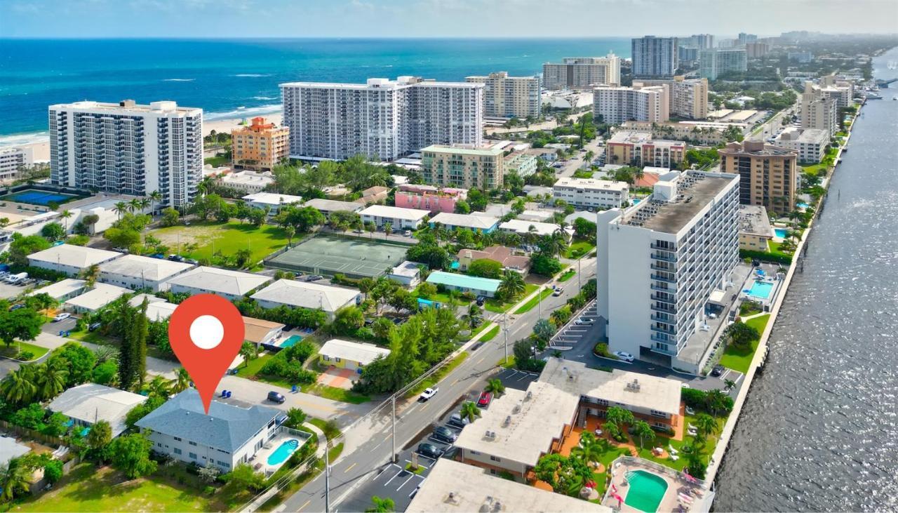 Bright Pompano Beach With Pool Access Eksteriør bilde