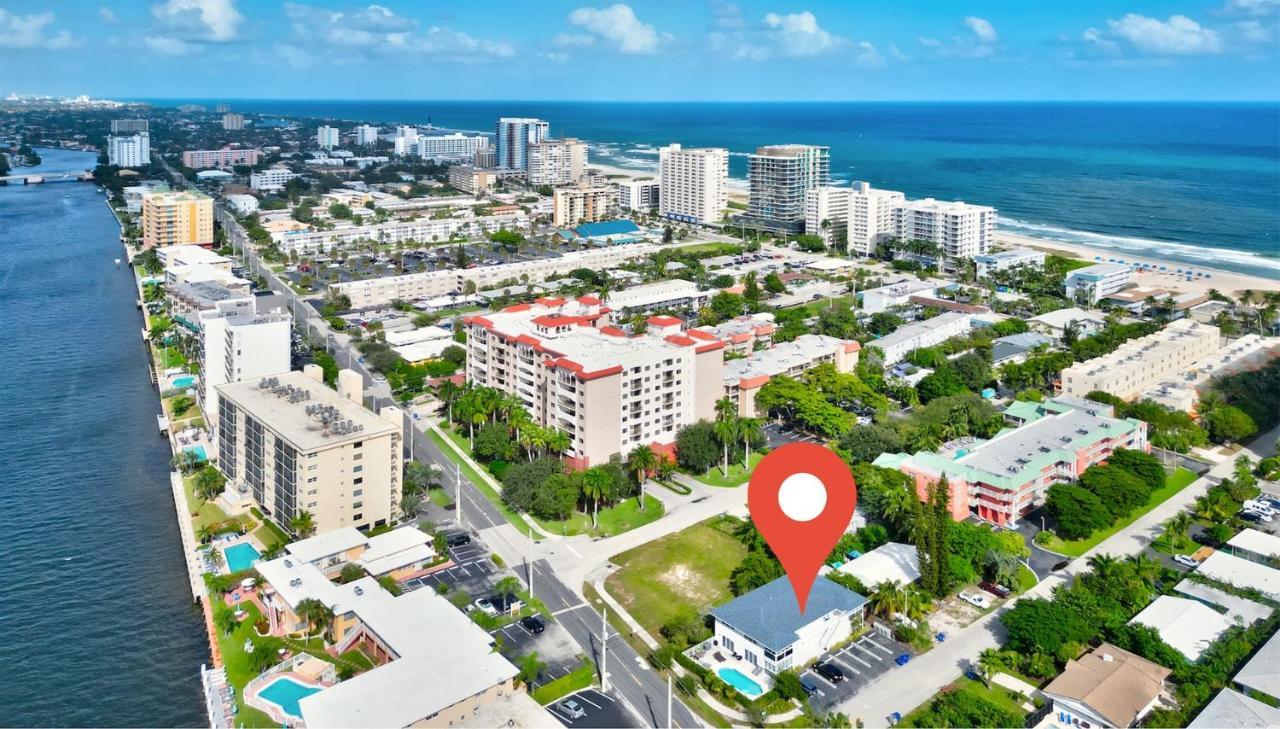 Bright Pompano Beach With Pool Access Eksteriør bilde